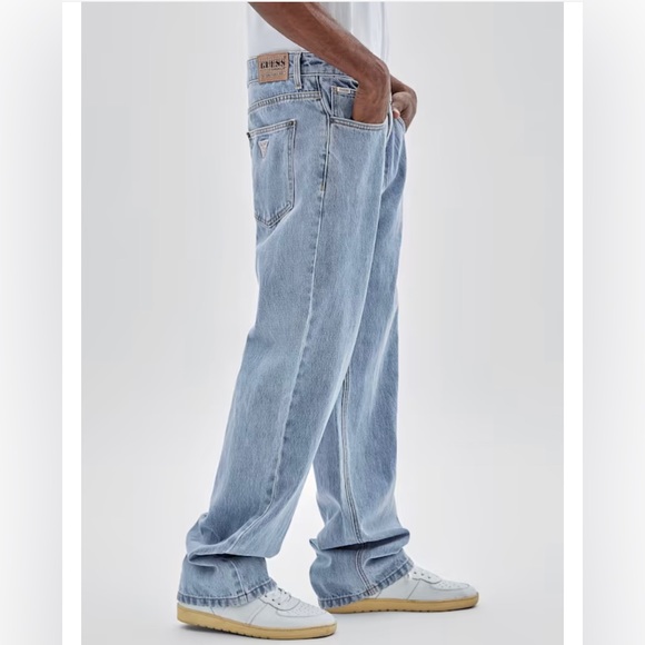 Vintage Guess Georges Marciano Jeans light wash size 34 - Picture 2 of 16